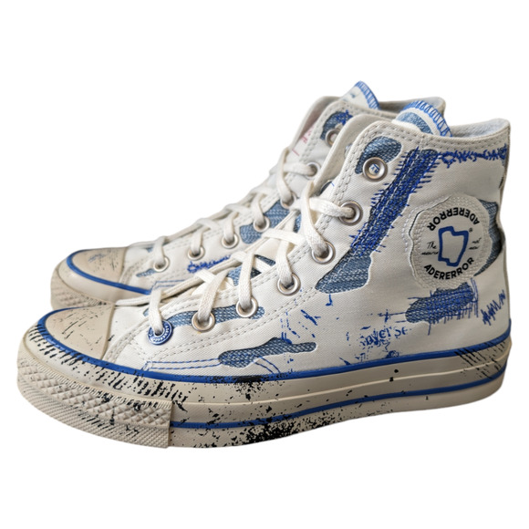 Converse x ADER ERROR Chuck 70 Limited High Top Imperial Blue Sneaker Womens 7.5 - Picture 4 of 12